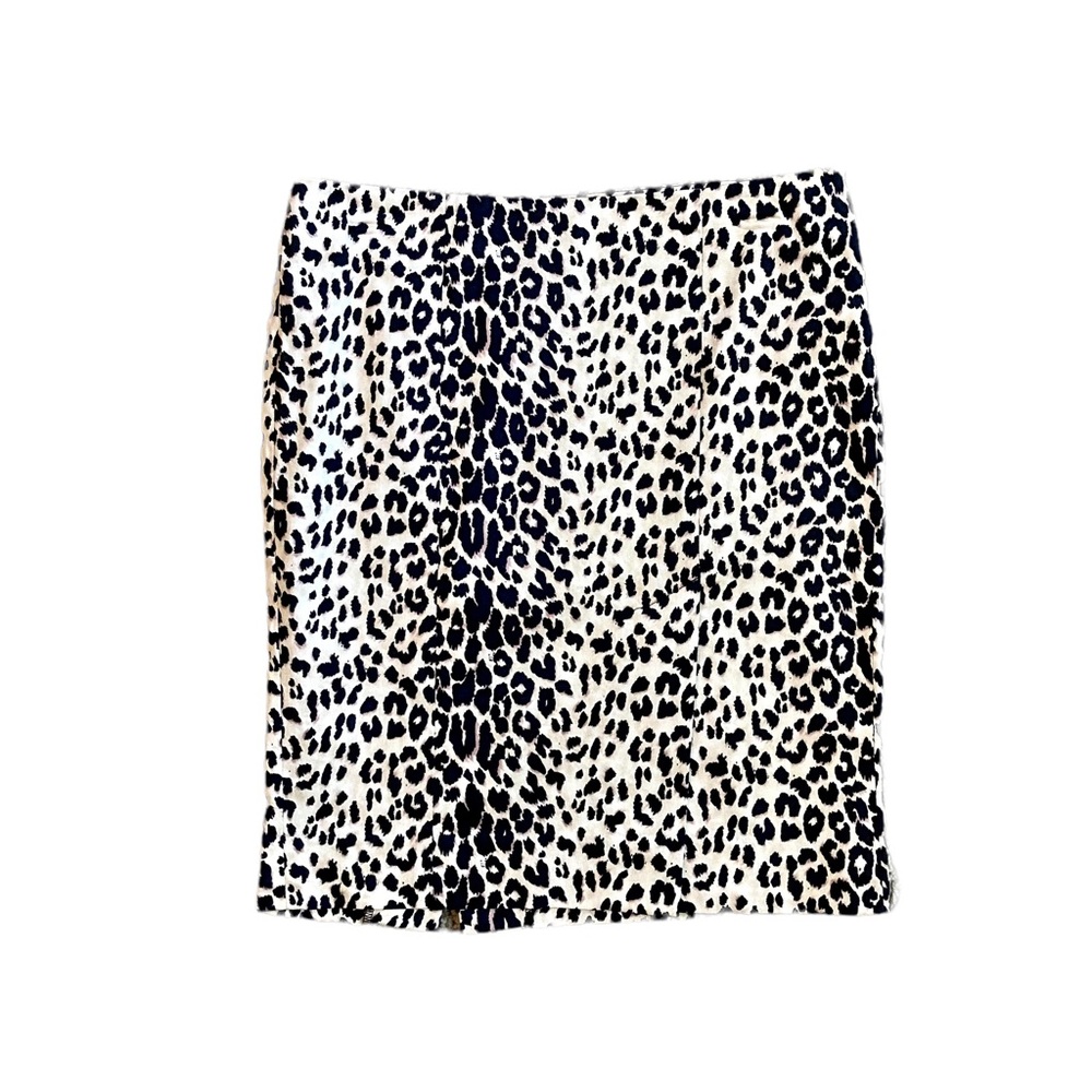 Y2K Bebe Women’s animal print mini pencil skirt - Sz 6